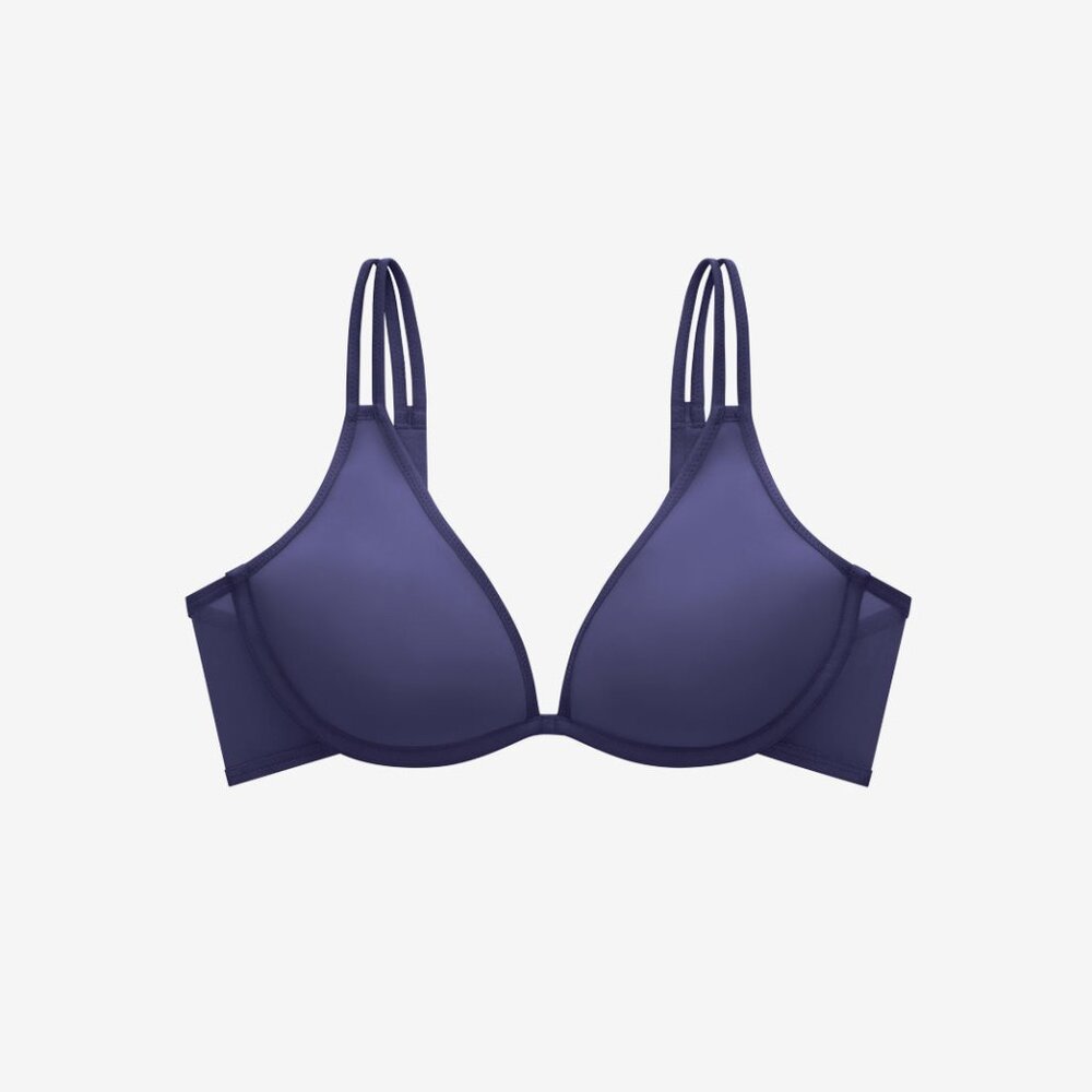 ThirdLove Bare Mesh Plunge Bra Size 34B indigo / 34B